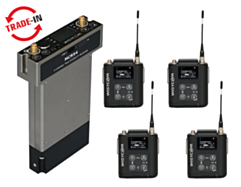 WISYCOM MCR54 receiver bundle with 4x MTP60 transmitters