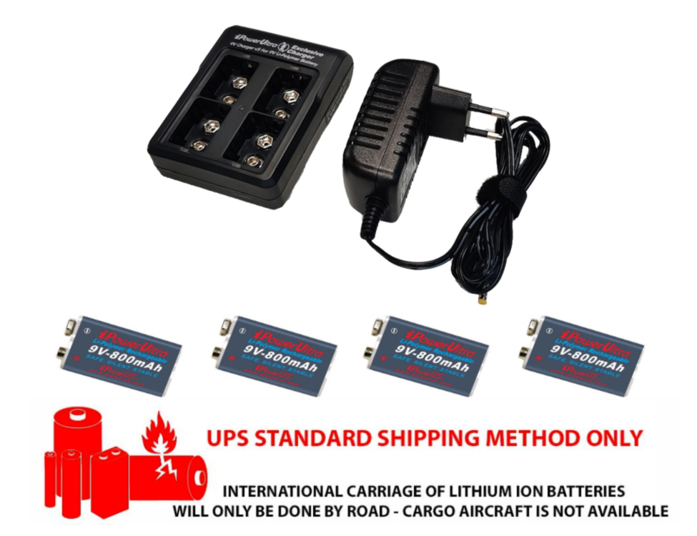 IPOWERUS 9V battery kit - Audiosense