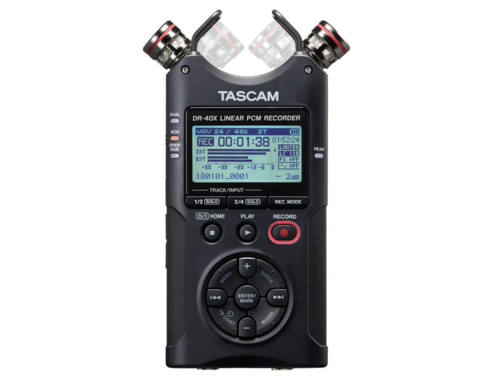 Tascam DR-40 - Transom