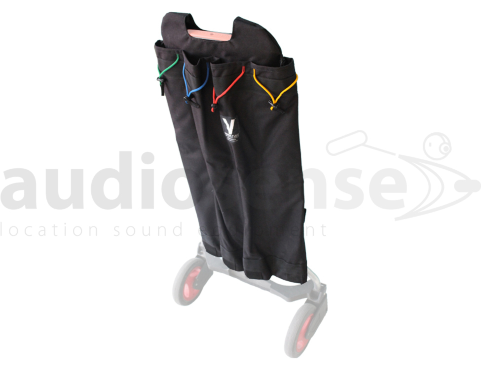 VERSA-FLEX boom pole multi-cart carrier - Audiosense