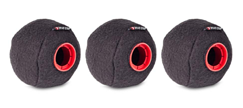 RYCOTE Baseball windscreen 24/25mm, 3 pack