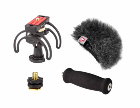 RYCOTE portable recorder audio kit, Tascam DR-100