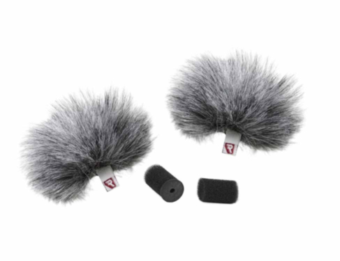 RYCOTE lavalier windjammer, grey, pair