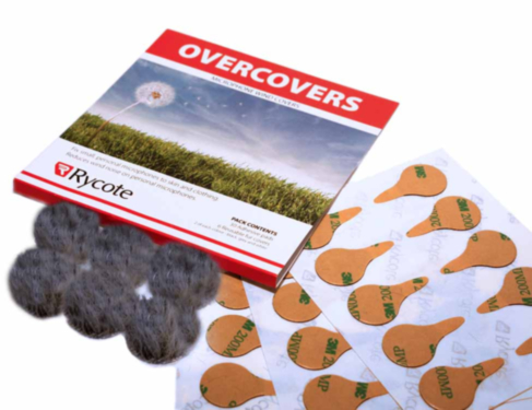 RYCOTE overcovers, grey, 30 stickies with 6 fur covers