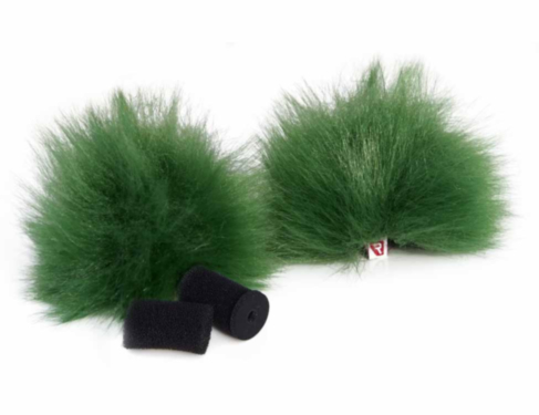 RYCOTE lavalier windjammer, green, pair