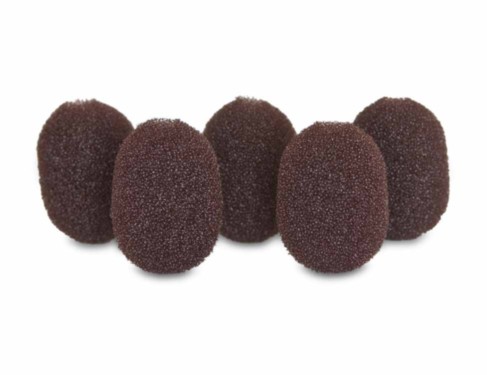 RYCOTE lavalier foam, brown