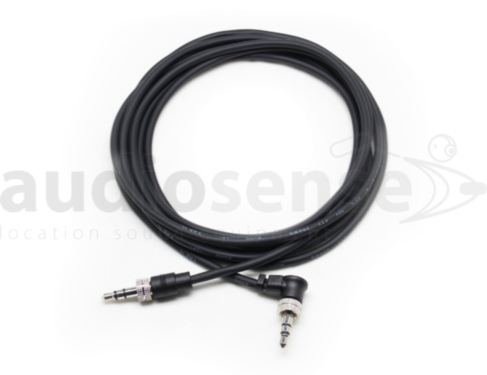 3.5mm plug screw lock to 90° plug cable