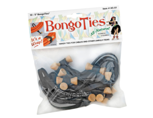 BONGOTIES tie wrap, black