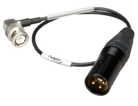 AMBIENT BNC/XLRM (timecode-out cable)