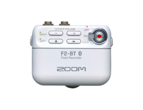 ZOOM F2-BT, white