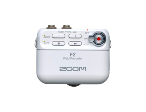 ZOOM F2, white