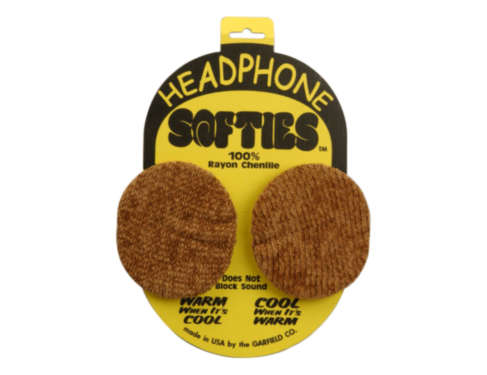 GARFIELD headphone softies, gold