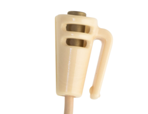 HIDE-A-MIC bra-holder DPA 6060 / Sennheiser MKE1, beige