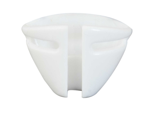 HIDE-A-MIC tie-holder Sennheiser MKE2, white