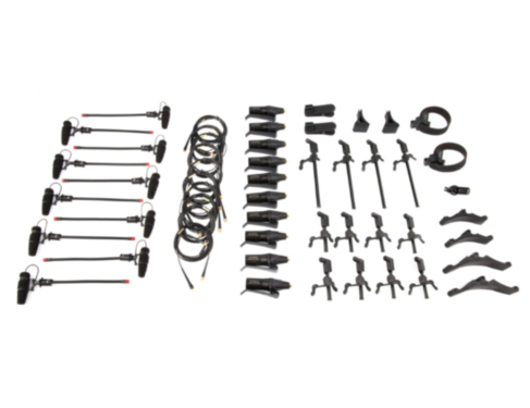 DPA 4099 Classic touring kit, 10x 4099, accessories