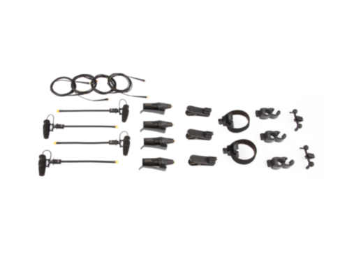 DPA 4099 Rock touring kit, 4x 4099, accessories