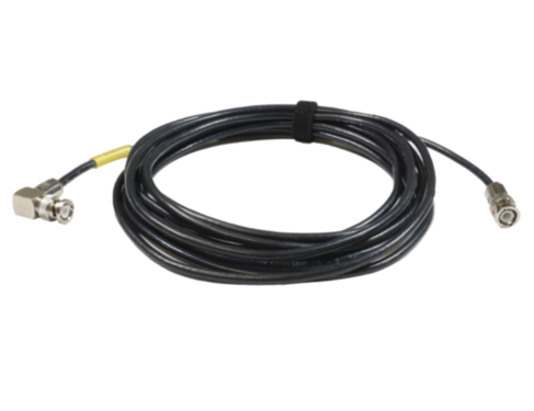 RF cable, BNC M / BNC M 90° (50 ohm), 10m