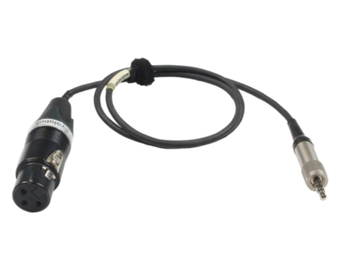 Sennheiser eW line input cable, XLR3F / 3.5mm plug eW, 40cm