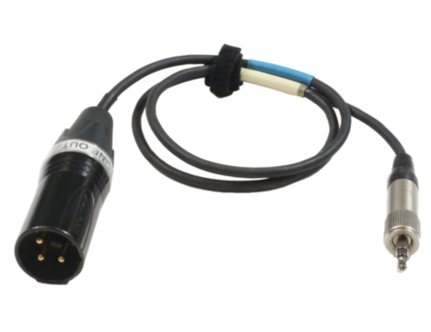 Sennheiser eW line output cable, 3.5mm plug eW / XLR3M