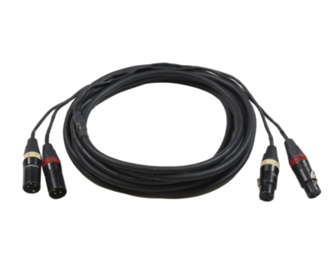 XLR3 cable, 2pair, 5m