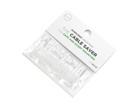 BUBBLEBEE INDUSTRIES Lav Cable Saver, white