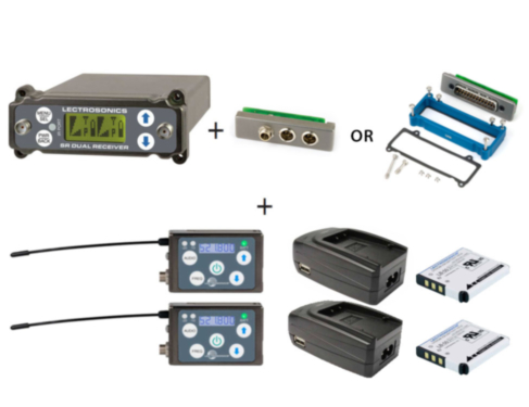 LECTROSONICS SRc-A1 bundle with 2x SSM/E01-A1 transmitters