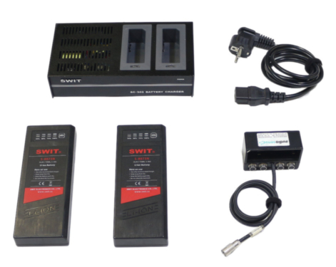 Swit NP Charger kit 2 batteries