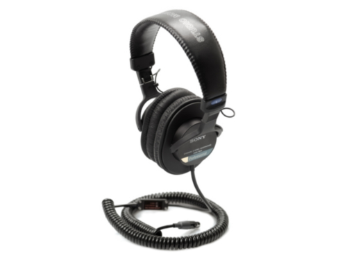 REMOTE AUDIO modified Sony MDR-7506, in-line version