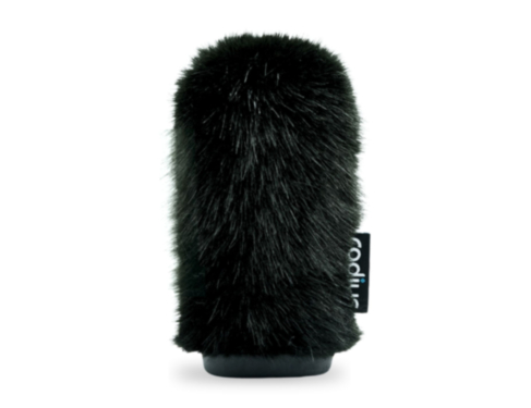 RADIUS WINDSHIELDS Nimbus, 18cm 19/22mm, black fur