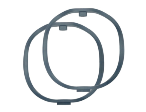 RADIUS WINDSHIELDS RAD-1 hoops, soft firmness, 62-shore, dark grey