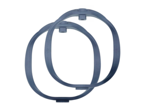 RADIUS WINDSHIELDS RAD-2 hoops, extra firmness, 82-Shore, dark blue