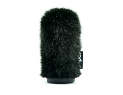 RADIUS WINDSHIELDS Nimbus, 15cm 19/22mm, black fur