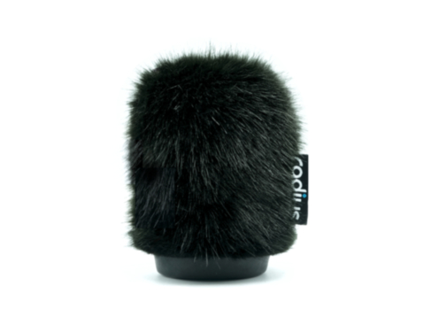 RADIUS WINDSHIELDS Nimbus, 10cm 19/22mm, black fur