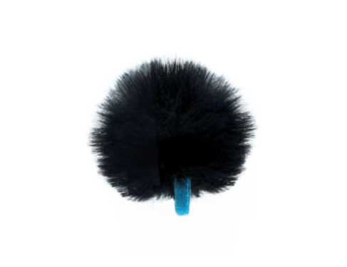 RADIUS WINDSHIELDS Urchin, mini lavalier windshield, black