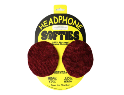 GARFIELD headphone softies, red