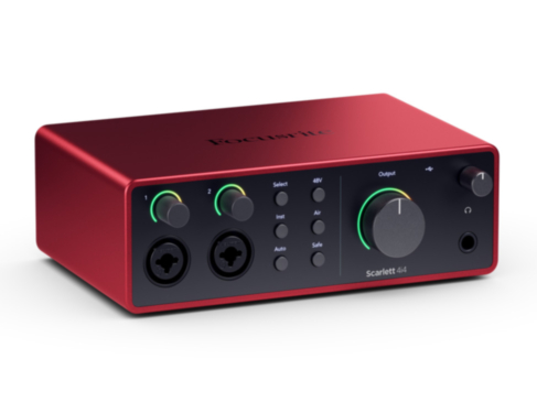 FOCUSRITE Scarlett 4i4, 4th Generation Focusrite