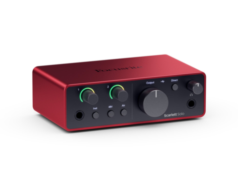 FOCUSRITE Scarlett Solo, 4th Generation