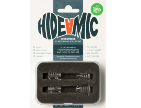 HIDE-A-MIC set of 4 holders COS11, transparent