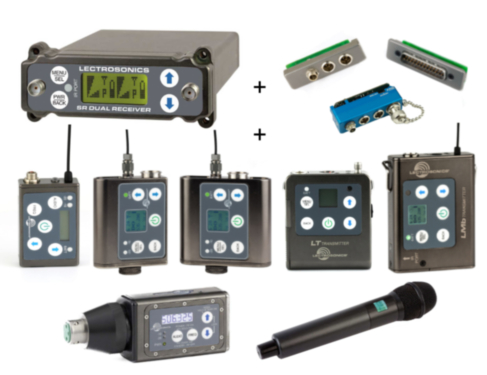 LECTROSONICS SRc receiver bundle with 2 transmitters