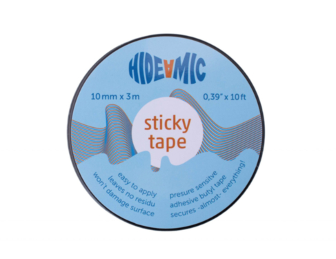 HIDE-A-MIC sticky tape roll, 3m