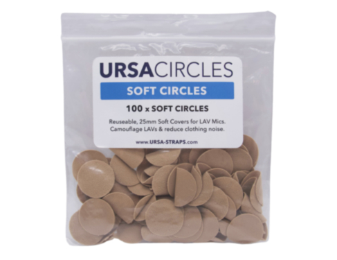 URSA STRAPS soft circles, 100 pieces