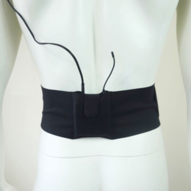 URSA Straps medium waist belt black