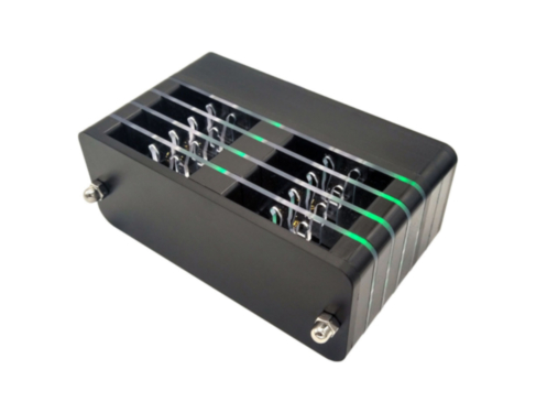 WRINEX 8-bay charger, for Zaxcom NP50